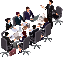 会議中は会議利用に特化した会議システム機能を活用！